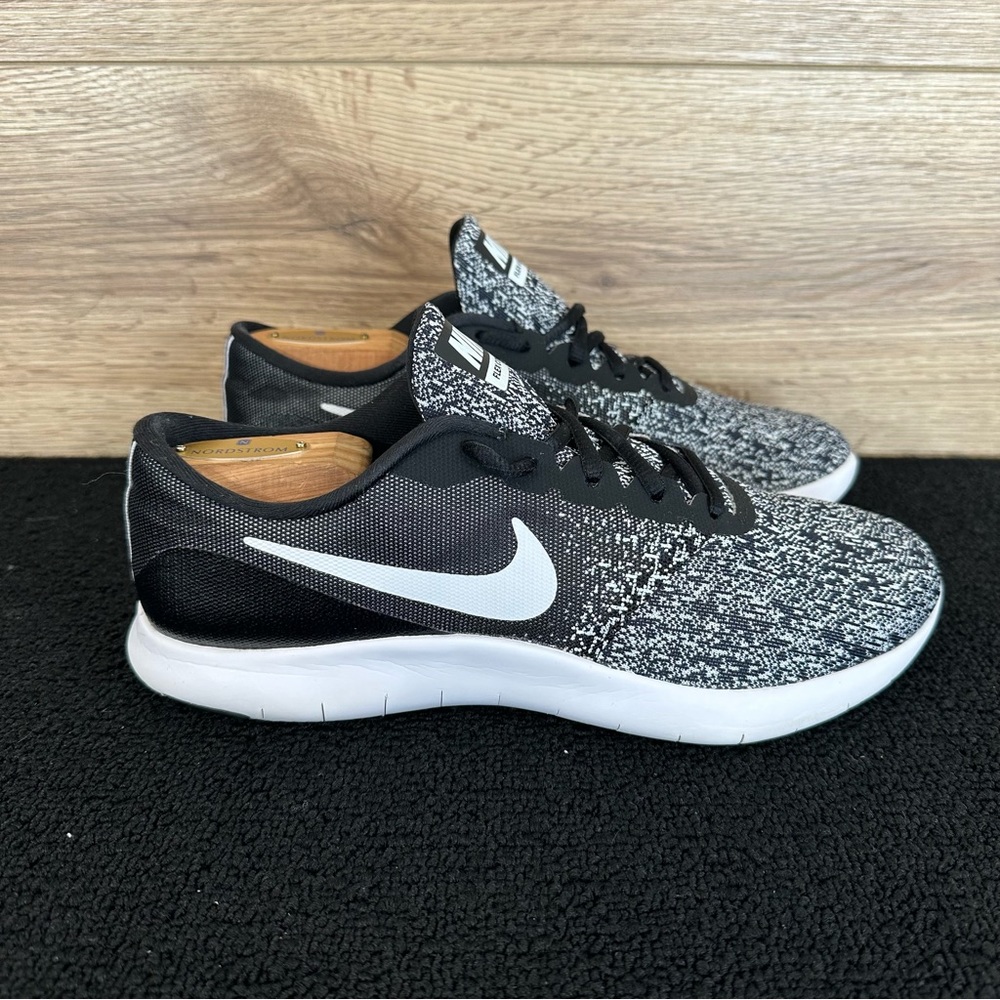 Womens Nike Flex Contact Black Running Athletic Shoes Sneakers Size 10
